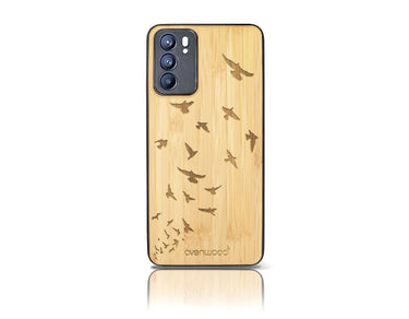 Coque arrière OISEAUX Oppo Reno6 5G
